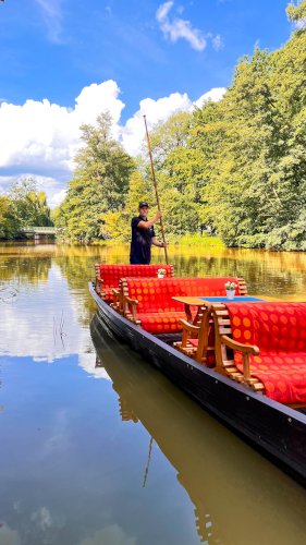 Kahnfahrt auf der Spree in Spremberg